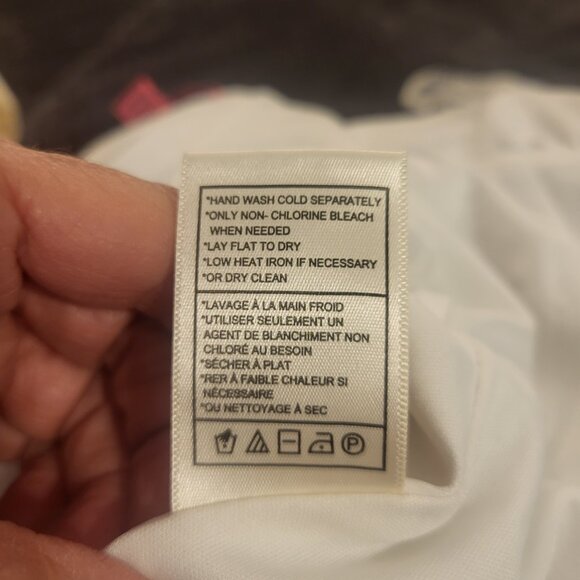 Betsey Johnson Women’s 14 White Green Floral Taylor Corset Jumpsuit Wide Leg - Picture 6 of 14